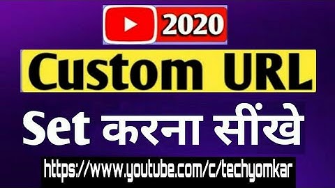 How To Enable Custom Url On Youtube | Custom Url Kaise Banaye Yotube Channel Ka | Custom Url |