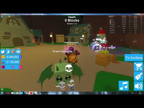 Roblox- mining simulator #4 nikastan da atunikostan ertad