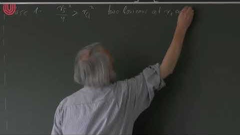 Black holes - Volker Perlick - Lecture 14