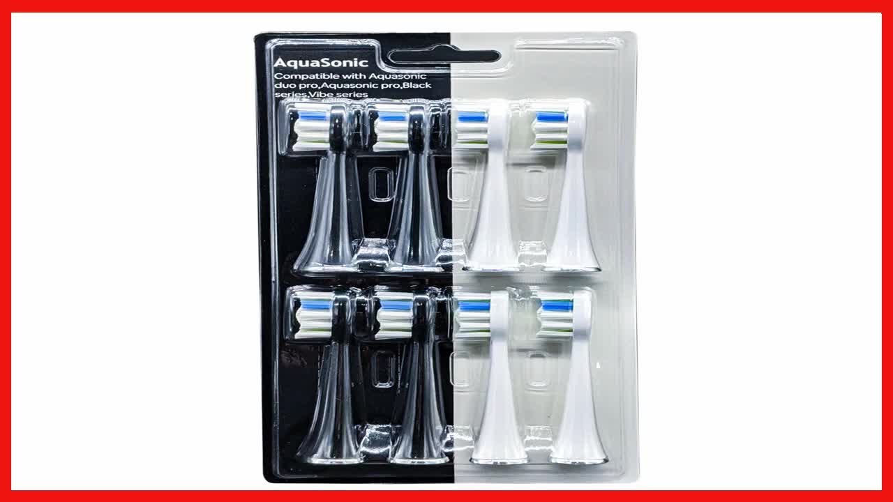Great product AquaSonic Duo PRO 8pack replacement brush heads