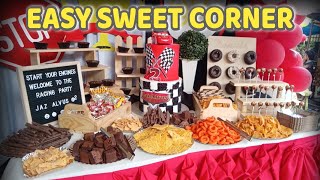 How to Setup Your Sweet Corner | Sweet Corner Ideas for Birthday Party