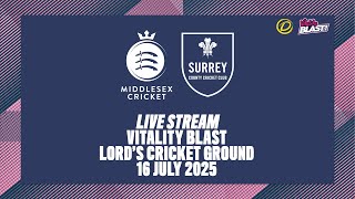 Middlesex Cricketの配信のサムネイル画像