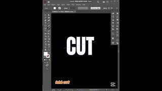 CUT TEXT EFFECT in Illustrator (60-Second Logo Tutorial!)