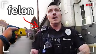 When a Convicted Felon Gets Caught Impersonating a Cop