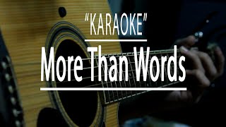 Download Mp3 More than words acoustic karaoke