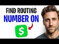 Where Is Routing Number On Cash App (How To Find Your Cash App Routing Number) ✅