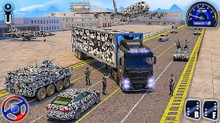 US Army Transporter Truck Driving - Cargo Truck Simulator 3D | Android Gameplay screenshot 5