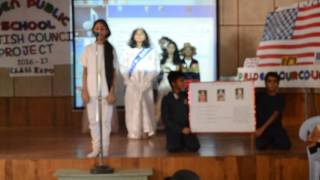 Auden Public School ISA Activity   Cultural Exchange Programme   Pride of our country   Elizibeth an