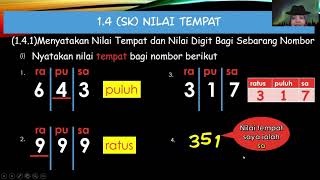 Matematik Tahun 2: NIlai Tempat dan Nilai Digit