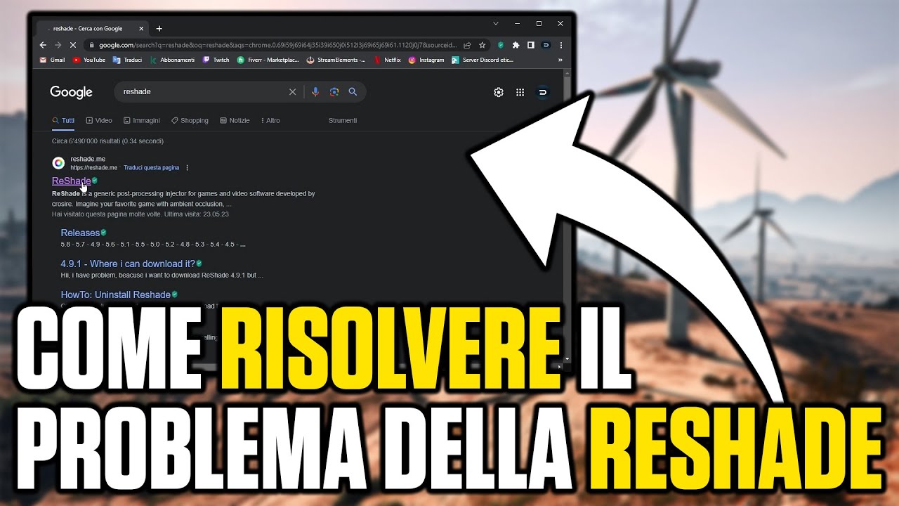 COME RISOLVERE IL PROBLEMA DELLA RESHADE - YouTube