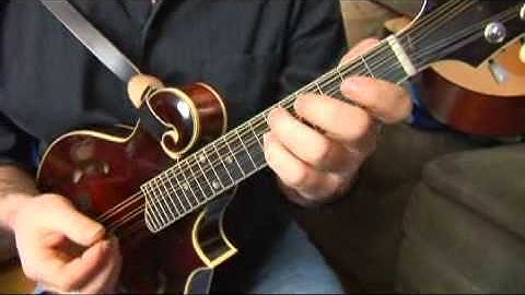 Mandolin A Major Harmonizing Triads