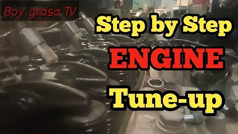 Mechanic Tips: PAANO MAG ADJUST NG VALVE CLEARANCE | step by step tune-up | ENGLISH SUBS