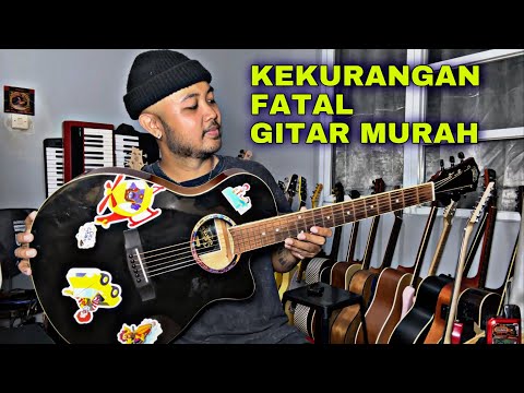 Kekurangan Beli Gitar Akustik Murah