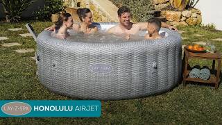 Lay-Z-Spa® Honolulu | Energy-efficient inflatable hot tub with UltraFit™ pump and WiFi control