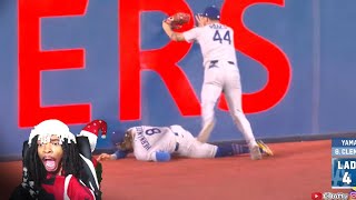 CRAZIEST WORLD SERIES ENDING!! Dodgers vs. Blue Jays Game 7 Highlights (reaction)