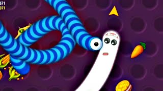 snake game।। worms zone io।।worms zone.io।।saamp wala game। sliter snake।worms zone io biggest snake screenshot 2