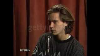 River Phoenix - 1989 academy awards luncheon interview