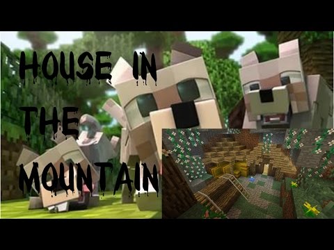 Видео: Дом в горе(Постройки MineCraft)-house in the mountain(Build MineCraft)