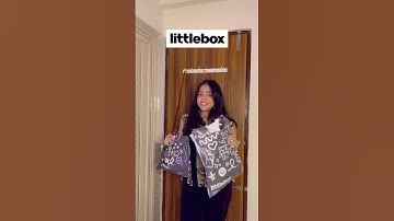LittleBox Haul 🎀🤍✨    #haul #littlebox #littleboxindia #haulvideo