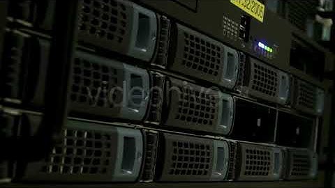Adding Hard Drives To Server (Close-Up) - Stock Footage from Videohive
