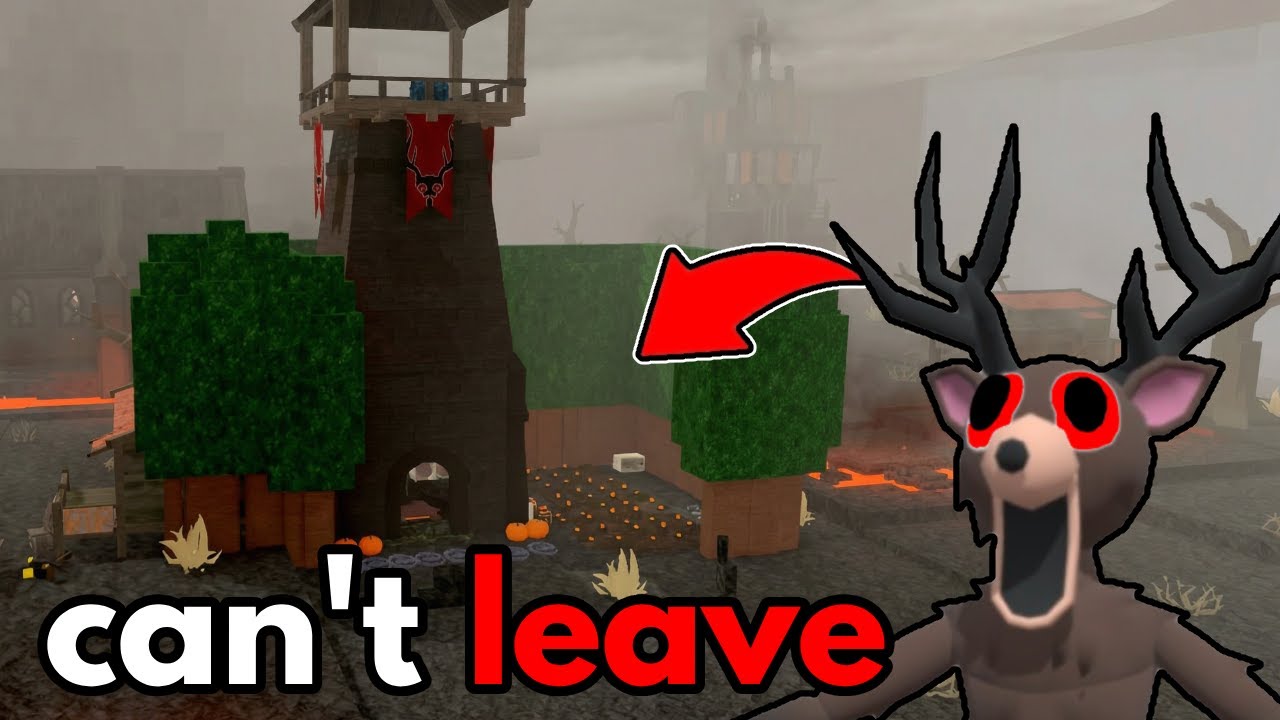 I Survived In CULTISTS TOWER for 99 Nights in the Forest