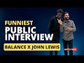 Hilarious public interview in london canary wharf   balance male grooming