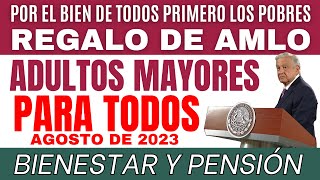 🎁¡REGALO PARA ADULTOS MAYORES!💥AMLO DA TREMENDO AVISO - BIENESTAR Y PENSIÓN - ME LLENA DE FELICIDAD💥 by SEO C V 121,921 views 9 months ago 3 minutes, 32 seconds