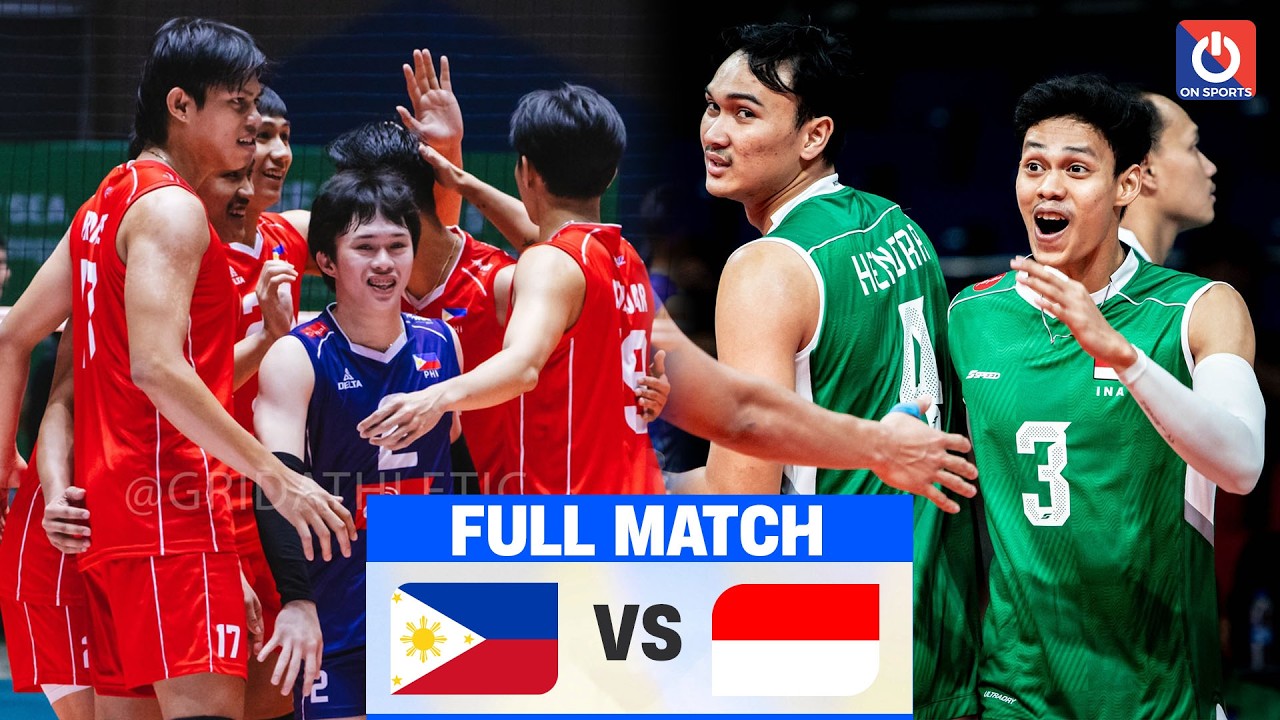 FULL HD | PHILIPPINES vs INDONESIA | Dàn sao trẻ khóc thét trước Rivan - Farhan