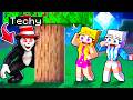 Playing as CAT IN THE HAT To Troll My Friends in Minecraft...