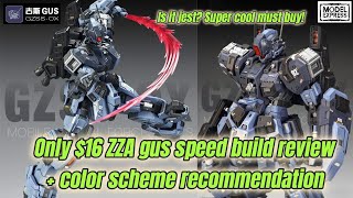 Is It Jesta? Super Cool, Must Buy Only 16 Zza Gus Speed Build Review Color Scheme Recommendation