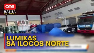 Mga Residente Sa Ilocos Norte Maagang Lumikas Bago Tumama Ang Bagyong Uwan  One Balita Pilipinas