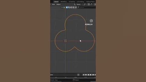 Day 01 How to model a Rope #blendertutorial #tutorial #creativeblender #blendercourse