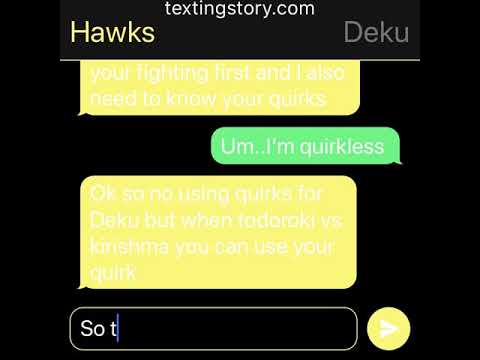 Hawks x Deku part one - YouTube