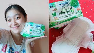 REVIEW CHARM HERBAL ANSEPT PENGHILANG BAU DAN WANGI BANGET!