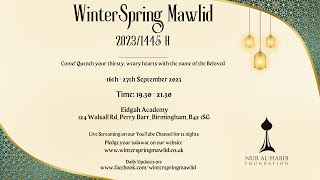 WinterSpring Mawlid '23 :D9 | Ustadha Noor Yusuf: Intercession of the Prophet ﷺ | Aashiq al-Rasul