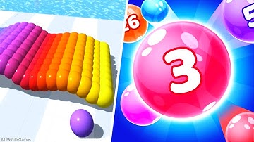 Marble Run 3D | Canvas Run - All Levels Gameplay Walkthrough Android,iOS - New Levels APK Update