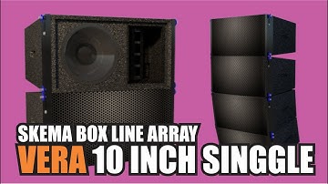 skema box line array vera 10+tw custom by JRM scematic ll skema line array 10 inch + tweter