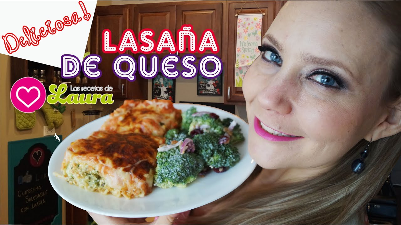 Como preparar lasaña fácil - Comida Saludable lasaña de calabacin