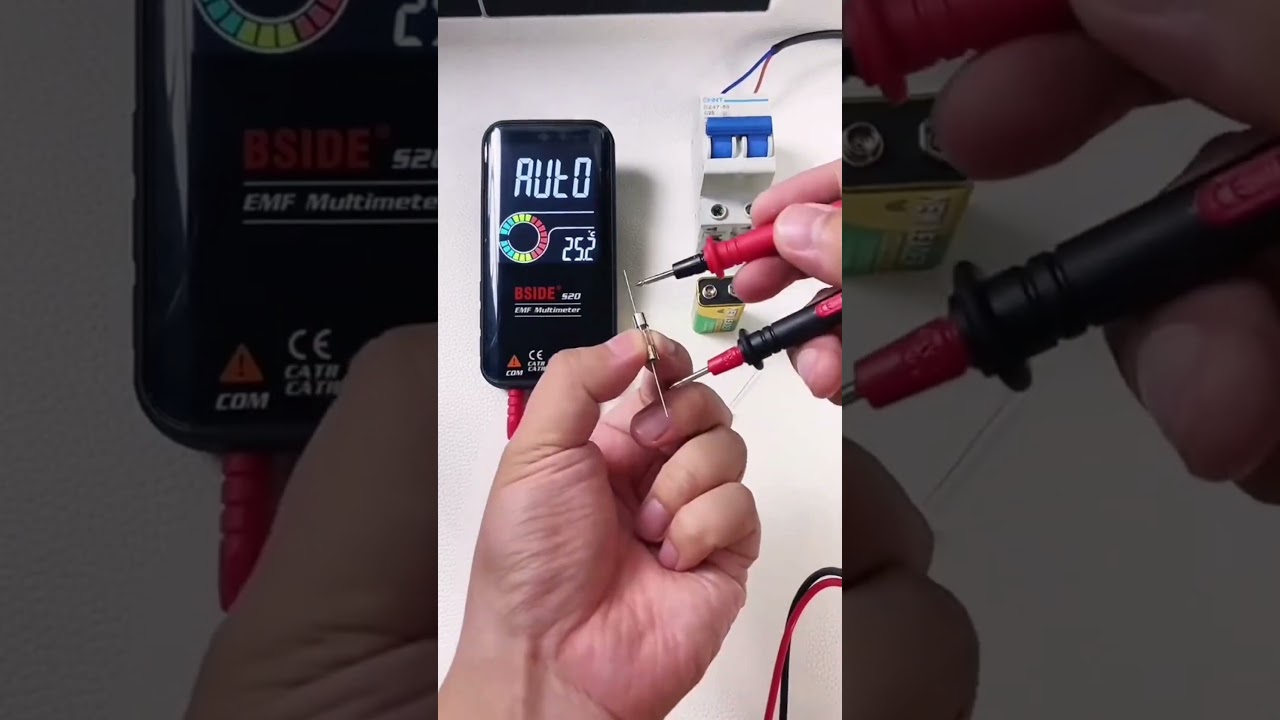 Intelligent digital multimeter with high precision, multimeter electrician maintenance