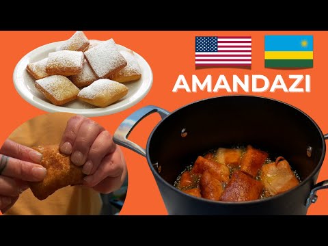 Easy way to make best African 🔥soft fluffy mandazi 🚨 under 5 minutes!
