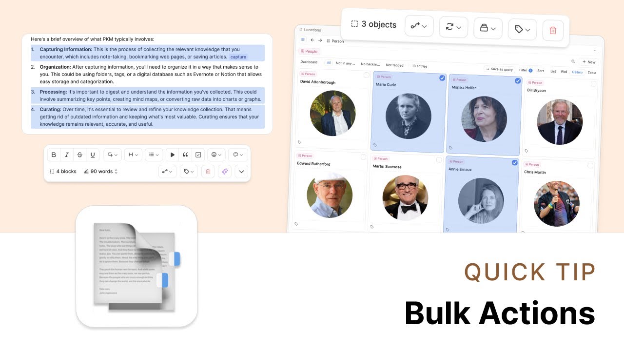 Bulk Actions