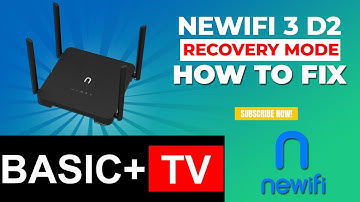 How to fix Newifi 3 D2 Recovery Mode