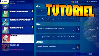 Accomplir Des Quêtes Hebdomadaires Fortnite, Quete De Mic Mac Fortnite, Tutoriel