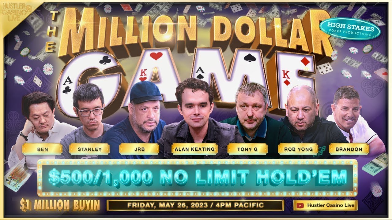 THE MILLION DOLLAR GAME DAY 1 [Full Stream] w/ Alan Keating, Tony G, JRB, Rob Yong