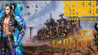 KGF SONG IN FREE FIRE VERSION IN TELUGU |kgf chapter 2