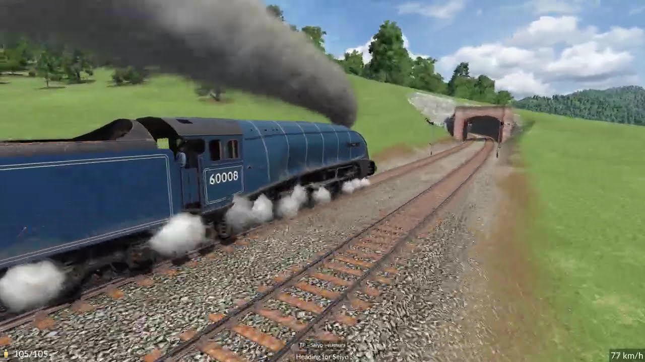 Sedli TV - 4K Train Tunnel ride with Line 82. Video for kids.