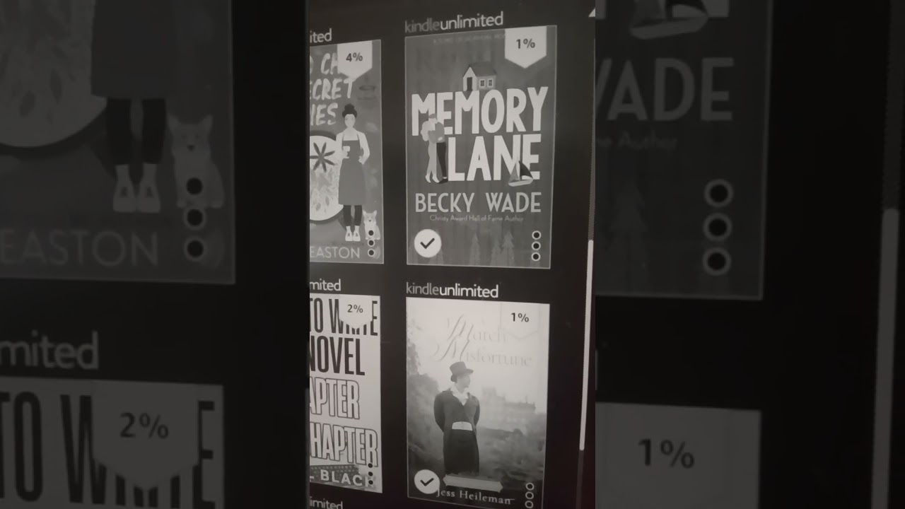 Kindle Unlimited TBR 9/9-10/2 #booktube #tbr #kindleunlimited