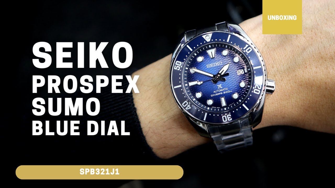 SEIKO PROSPEX SUMO AUTOMATIC WATCH SPB321J1 SPB321