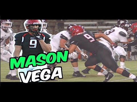 6'4 260 OLB-DE Mason Vega - Chaffey College (CA) - Dec Grad. Mid Season Highlights