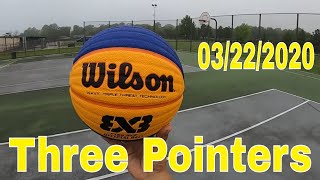 🏀Basketball Shootaround || Wilson FIBA 3X3 Official Game Basketball || GoPro Basketball ||03/22/2020